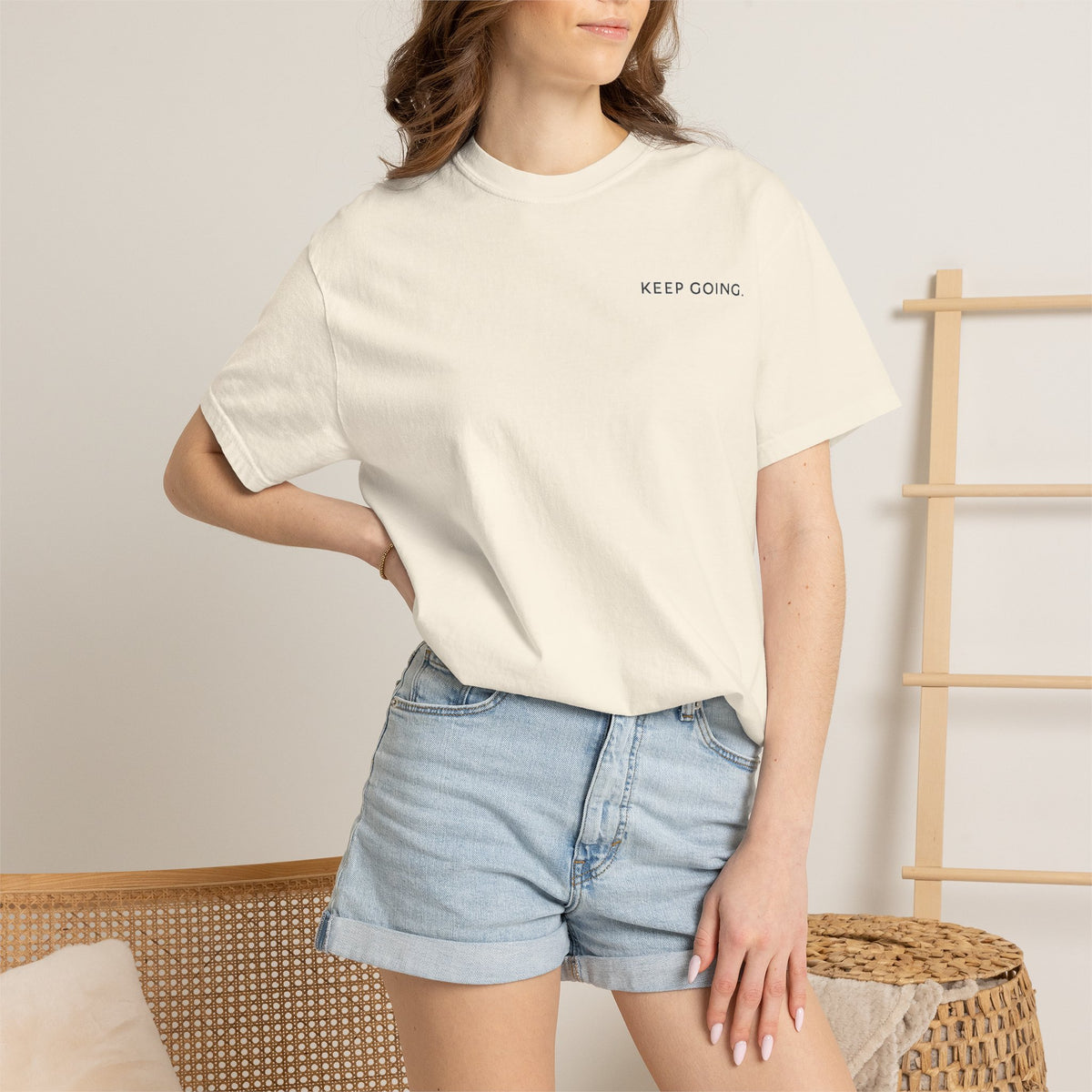 KEEP GOING. | Premium tee